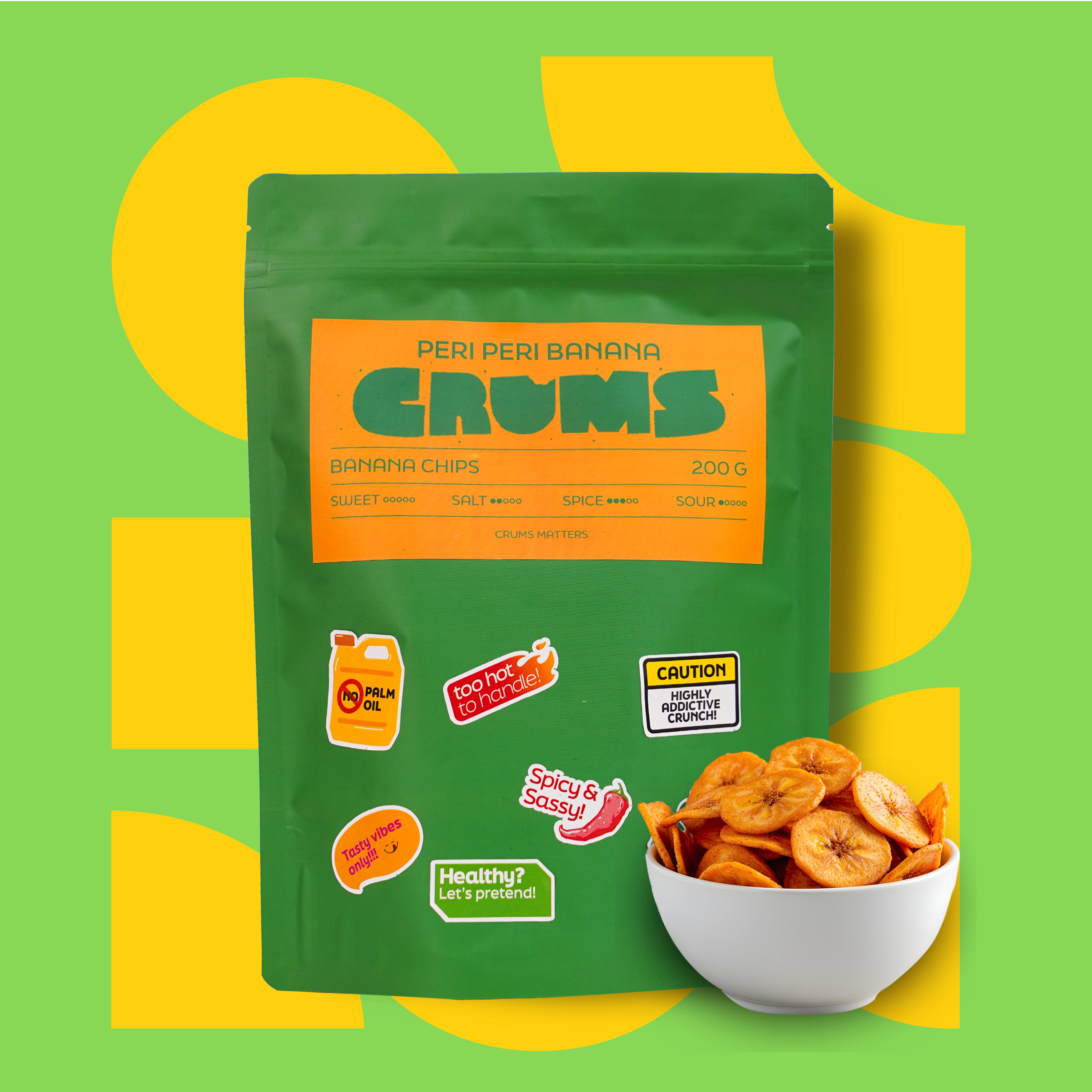 Peri Peri Banana Chips