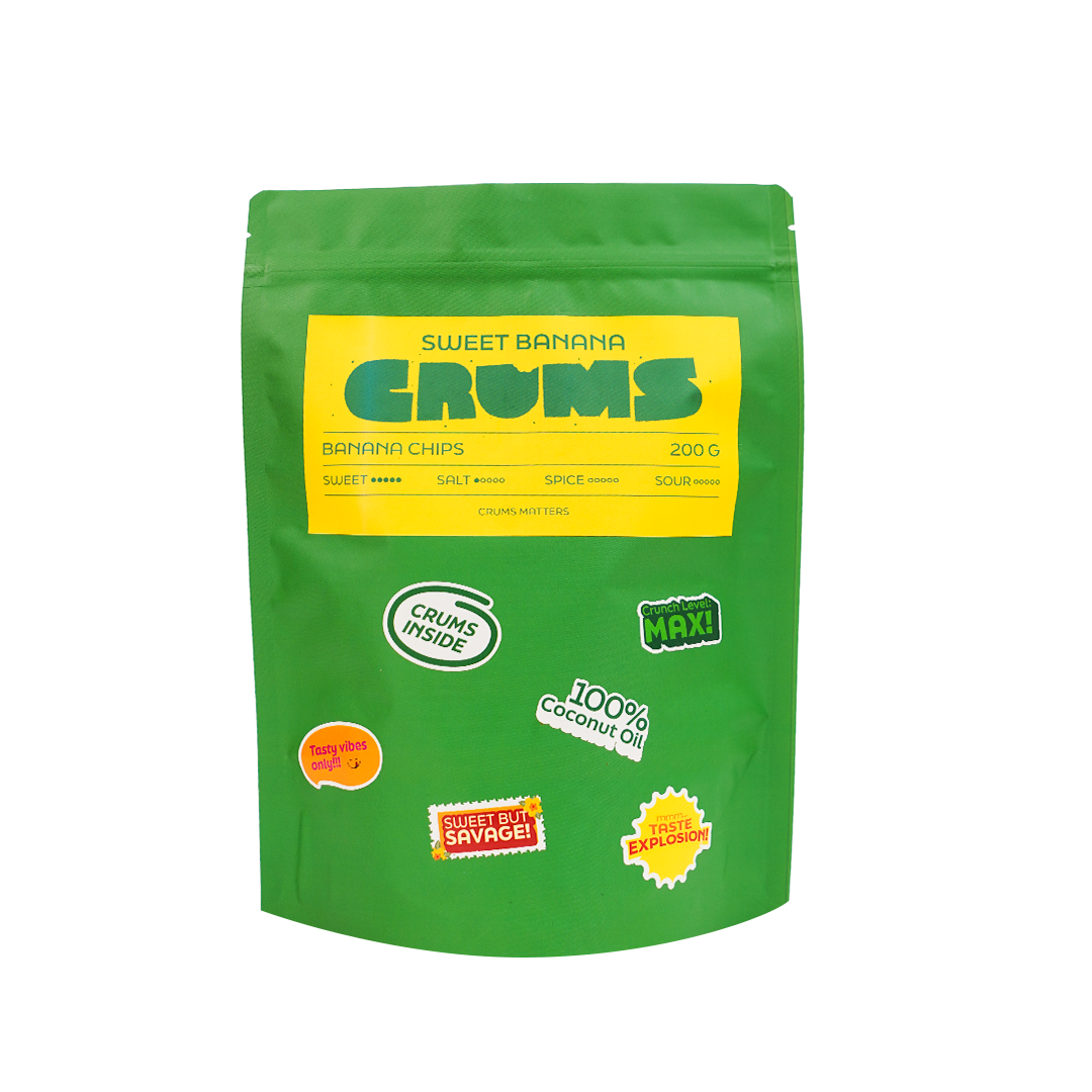 Ripe Banana Chips (Round)