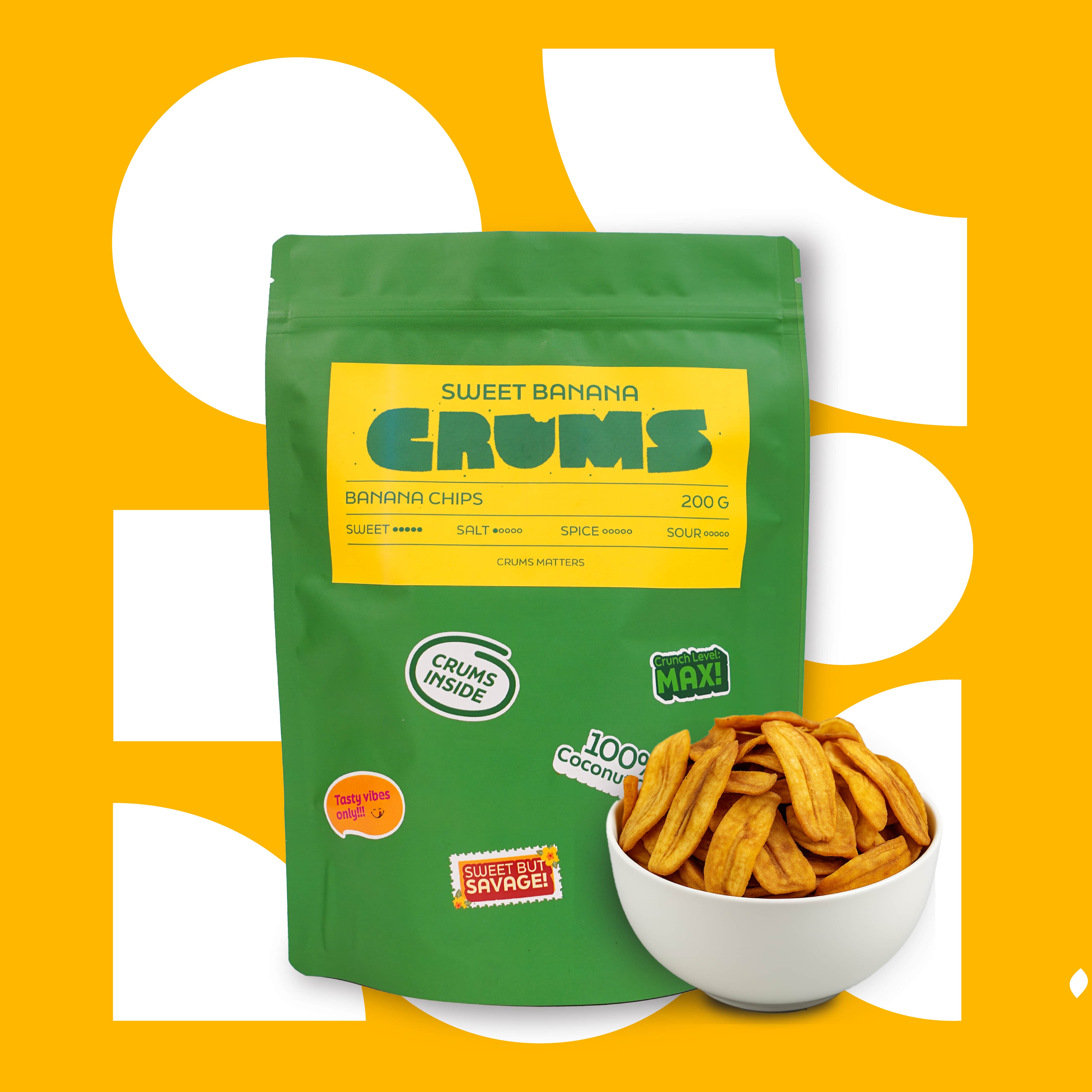 Sweet Banana Chips (Long)